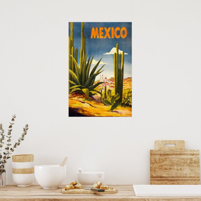 Mexiko Poster (Kök)