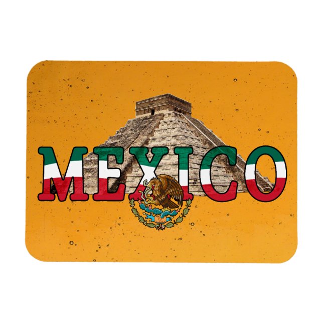 Mexiko Premium Magnet (Horisontell)