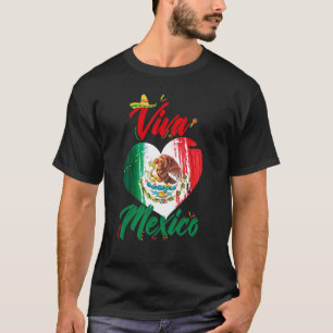 Mexiko Pride Independence day 2022 Mexikanska Flag T Shirt