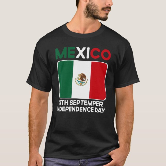 Mexiko Pride Independence day 2022 Mexikos Pride M T Shirt (Framsida)