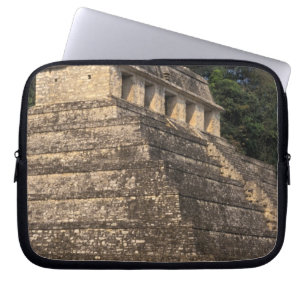Mexiko, provinsen Chiapas, Palenque. Tempel 2 Laptop Sleeve