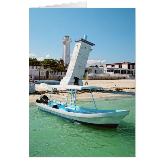 Mexiko Puerto Morelos Hälsningskort (Framsidan)