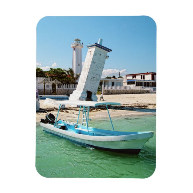 Mexiko Puerto Morelos Magnet (Vertikal)