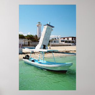 Mexiko Puerto Morelos Poster