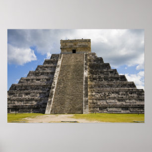 Mexiko, Quintana Roo, nära Cancun, Chichen 2 Poster