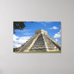 Mexiko, Quintana Roo, nära Cancun, Chichen 4 Canvastryck
