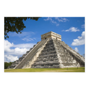 Mexiko, Quintana Roo, nära Cancun, Chichen 4 Fototryck