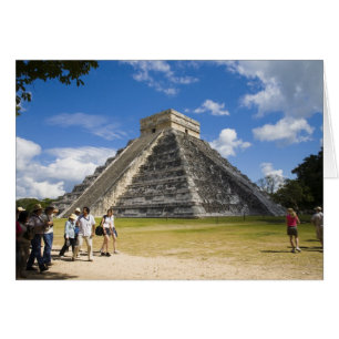 Mexiko, Quintana Roo, nära Cancun, Chichen 4 Hälsningskort