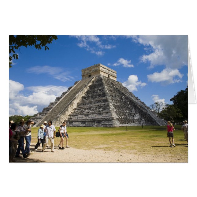 Mexiko, Quintana Roo, nära Cancun, Chichen 4 Hälsningskort (Framsidan Horizontal)