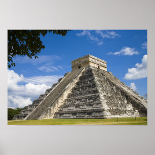 Mexiko, Quintana Roo, nära Cancun, Chichen 4 Poster