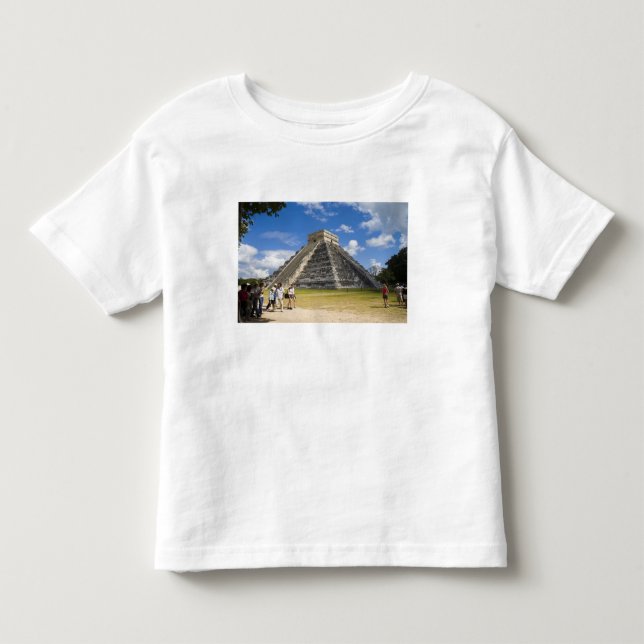 Mexiko, Quintana Roo, nära Cancun, Chichen 4 Tee Shirt (Framsida)
