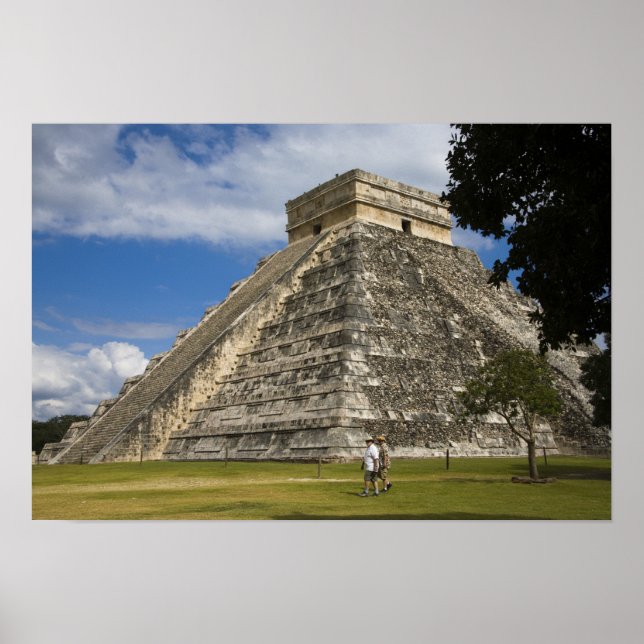 Mexiko, Quintana Roo, nära Cancun, Chichen 6 Poster (Framsidan)