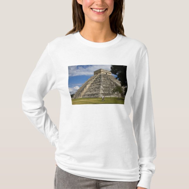Mexiko, Quintana Roo, nära Cancun, Chichen 6 T Shirt (Framsida)