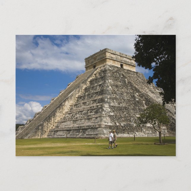Mexiko, Quintana Roo, nära Cancun, Chichen 6 Vykort (Framsida)