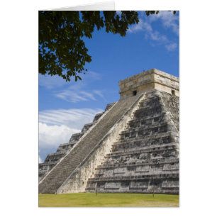 Mexiko, Quintana Roo, nära Cancun, Chichen Hälsningskort