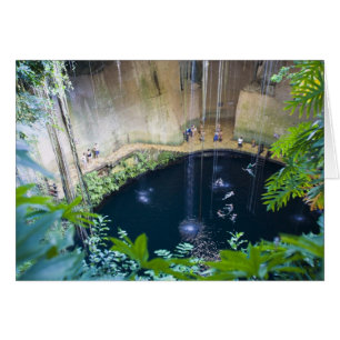 Mexiko, Quintana Roo, nära Chichen Itza, Hälsningskort