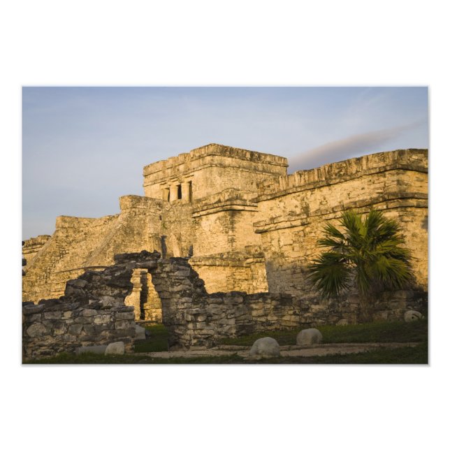 Mexiko, Quintana Roo, Yucatan-halvön, Fototryck (Framsidan)