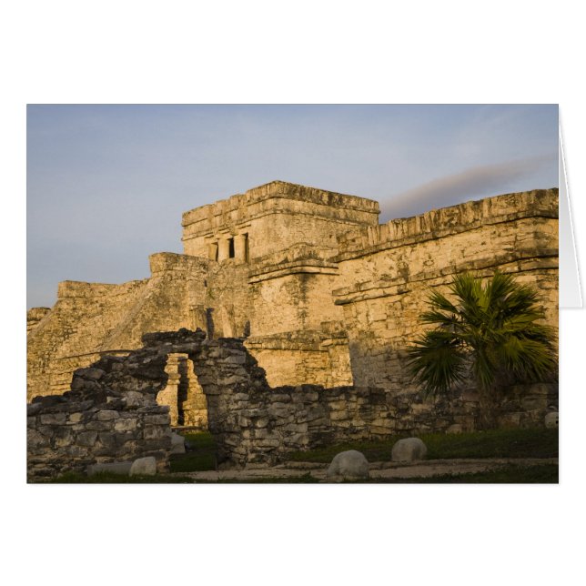 Mexiko, Quintana Roo, Yucatan-halvön, Hälsningskort (Framsidan Horizontal)