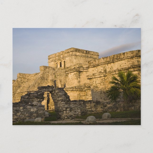 Mexiko, Quintana Roo, Yucatan-halvön, Vykort (Framsida)