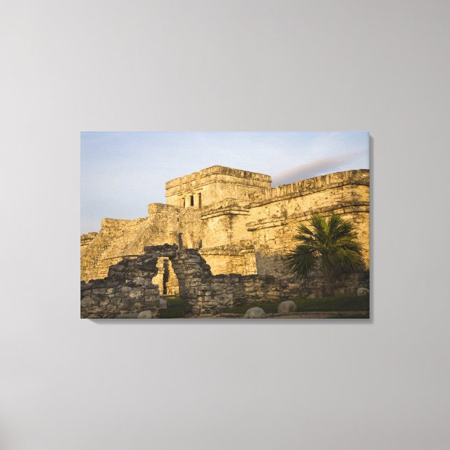 Mexiko, Quintana Roo, Yucatan Peninsula Canvastryck (Framsida)