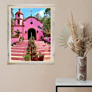 Mexiko Rosa Chapel Poster
