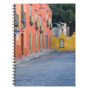 Mexiko, San Miguel de Allende, Hem längs Anteckningsbok Med Spiral
