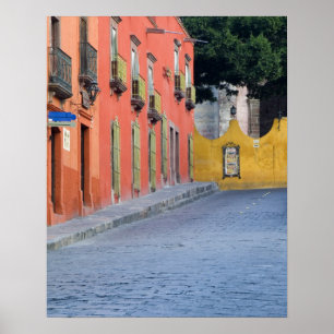 Mexiko, San Miguel de Allende, Homes längs Poster