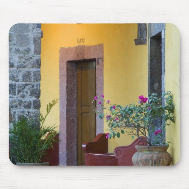 Mexiko, San Miguel de Allende, inträdet till arkit Musmatta (Framsidan)