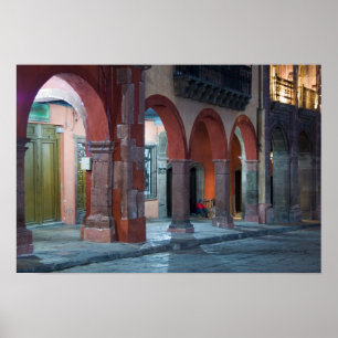 Mexiko, San Miguel de Allende, Jardin Poster