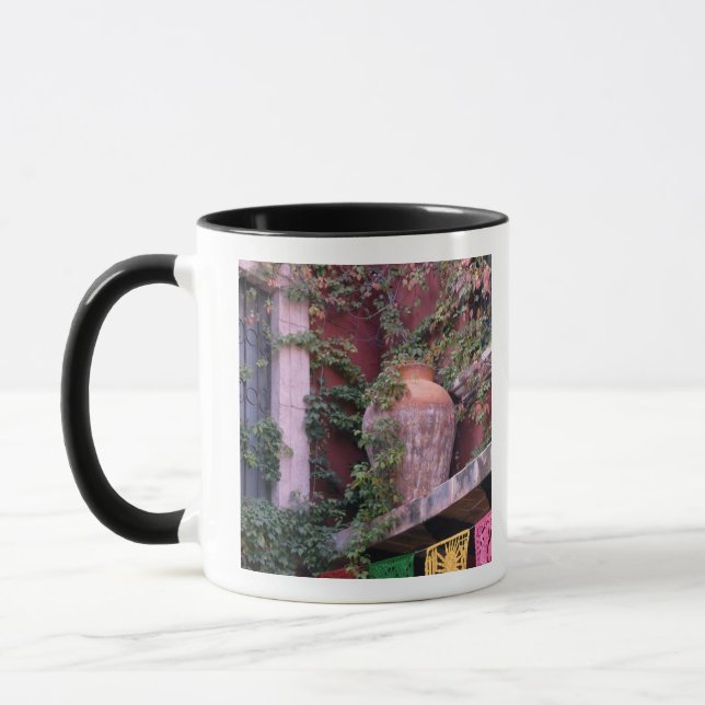 Mexiko, San Miguel de Allende, murgröna, lerkrukor Mugg (Vänster)