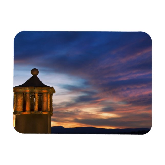 Mexiko, San Miguel de Allende. Solnedgång över Magnet (Horisontell)