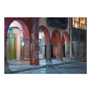Mexiko, San Miguel de Allende, The Jardin, Fototryck