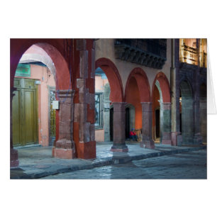 Mexiko, San Miguel de Allende, The Jardin, Hälsningskort