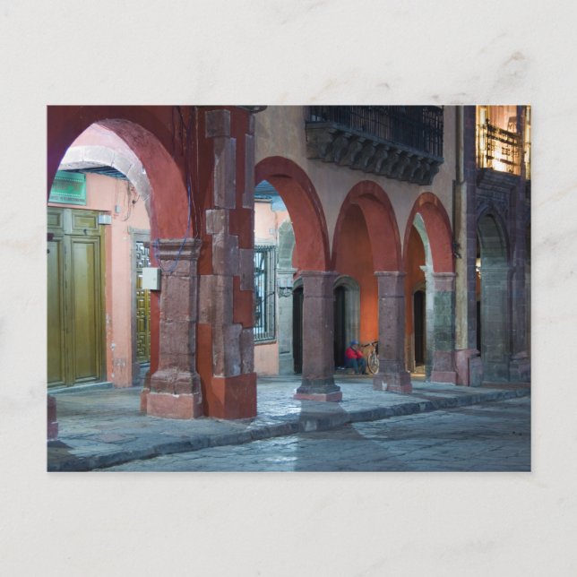 Mexiko, San Miguel de Allende, The Jardin, Vykort (Framsida)