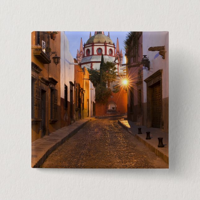Mexiko, San Miguel de Allende. Tidig morgon Knapp (Framsida)