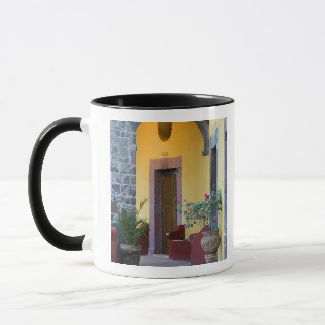 Mexiko, San Miguel de Allende, valvformad ingång Mugg (Vänster)