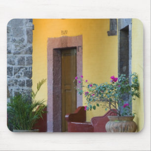 Mexiko, San Miguel de Allende, valvformad ingång Musmatta