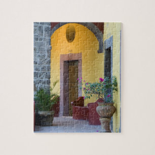 Mexiko, San Miguel de Allende, valvformad ingång Pussel