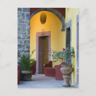 Mexiko, San Miguel de Allende, valvformad ingång Vykort