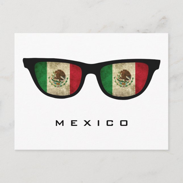 Mexiko Shades-anpassningsbar och vykort för färg (Framsida)