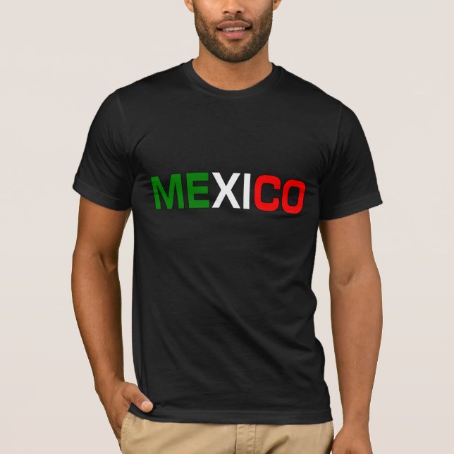 Mexiko Shirt Tee Shirt (Framsida)