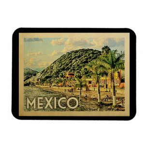 Mexiko Sjö Chapala Vintage resor Magnet