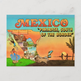 Mexiko Solnedgång Postkort Vykort
