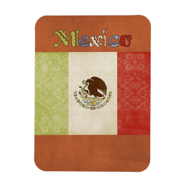 Mexiko Souvenir Magnet (Vertikal)