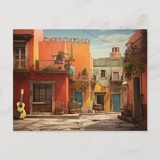 Mexiko Streets vykort