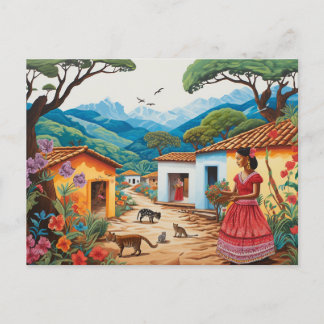 Mexiko Streets vykort