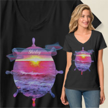 Mexiko Sunset Frakt Helm 0909 T-Shirt