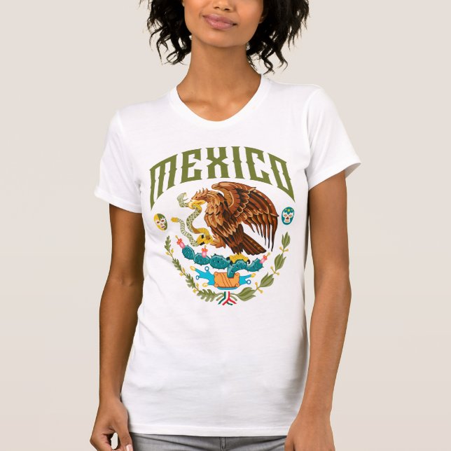 Mexiko t-kort chingona cholo chicano t shirt (Framsida)