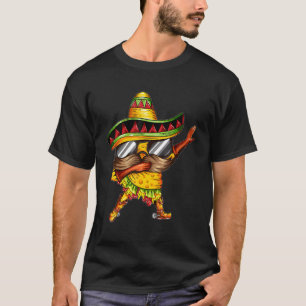Mexiko Taco Makes Dab Dabbing Mexican Manar Sombre T Shirt