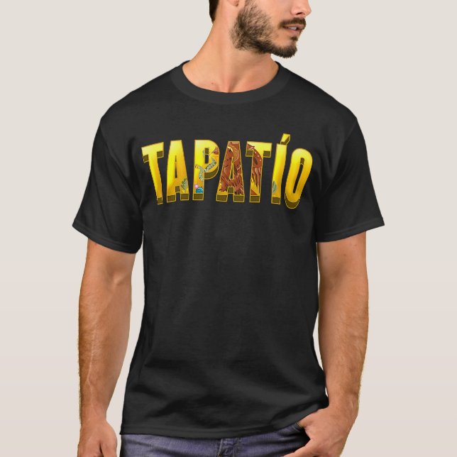 Mexiko Tapatío Guadalajara Jalisco T Shirt (Framsida)
